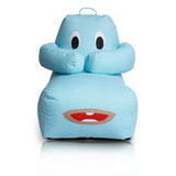 Hugbear Bean Bag Chequered Blue - Ministry of Chair