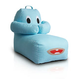 Hugbear Bean Bag Chequered Blue - Ministry of Chair