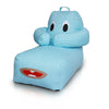 Hugbear Bean Bag Chequered Blue - Ministry of Chair