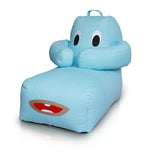 Hugbear Bean Bag Chequered Blue - Ministry of Chair
