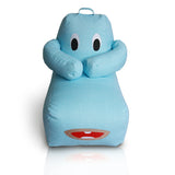 Hugbear Bean Bag Chequered Blue - Ministry of Chair