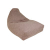 Moby Bean Bag + Ottoman in Brown - Ministry of Chair