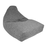 Moby Bean Bag + Ottoman in Grey - Ministry of Chair
