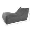 Ritchie Bean Bag Sofa in Grey - Ministry of Chair