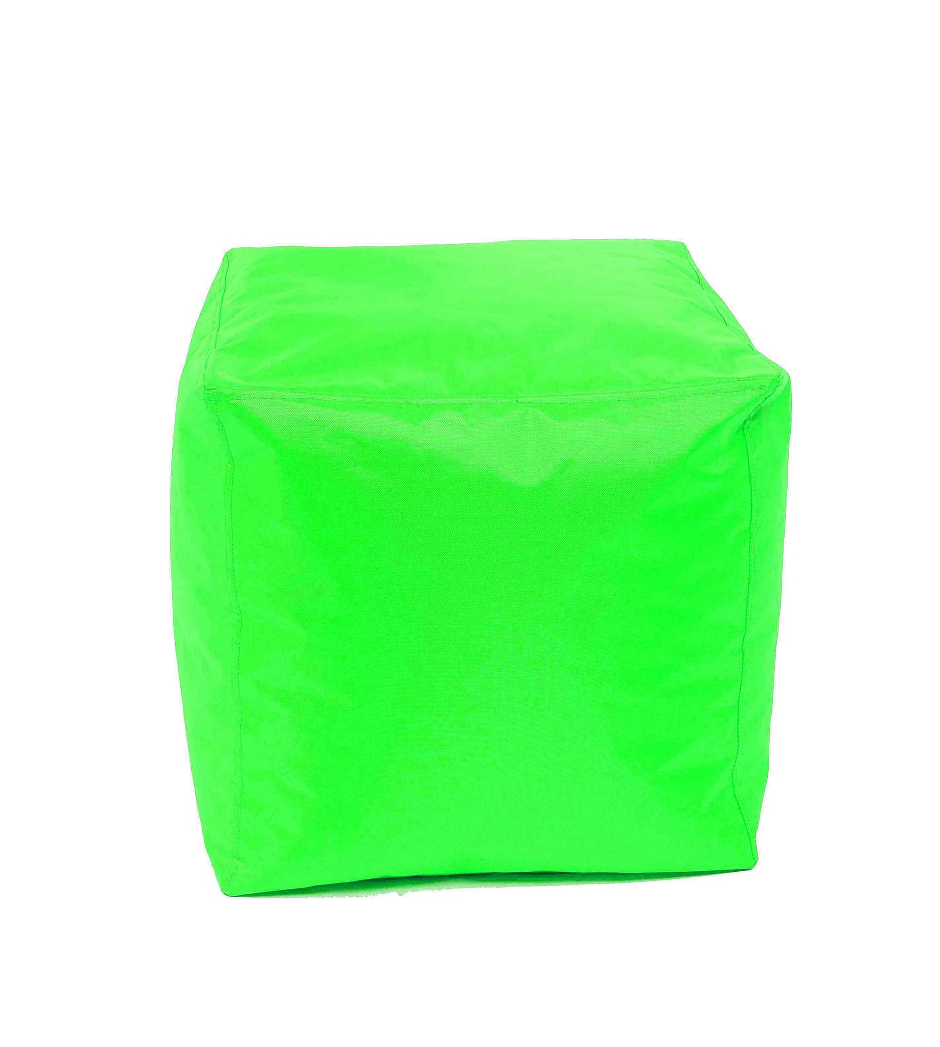 Kids Ottoman Bean Bag, Green